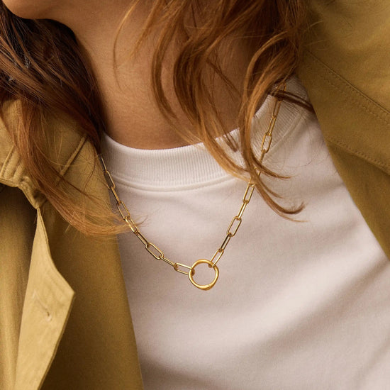 Harris Reed Interlinked Chain Necklace | 18k Gold Plated Necklaces Missoma 