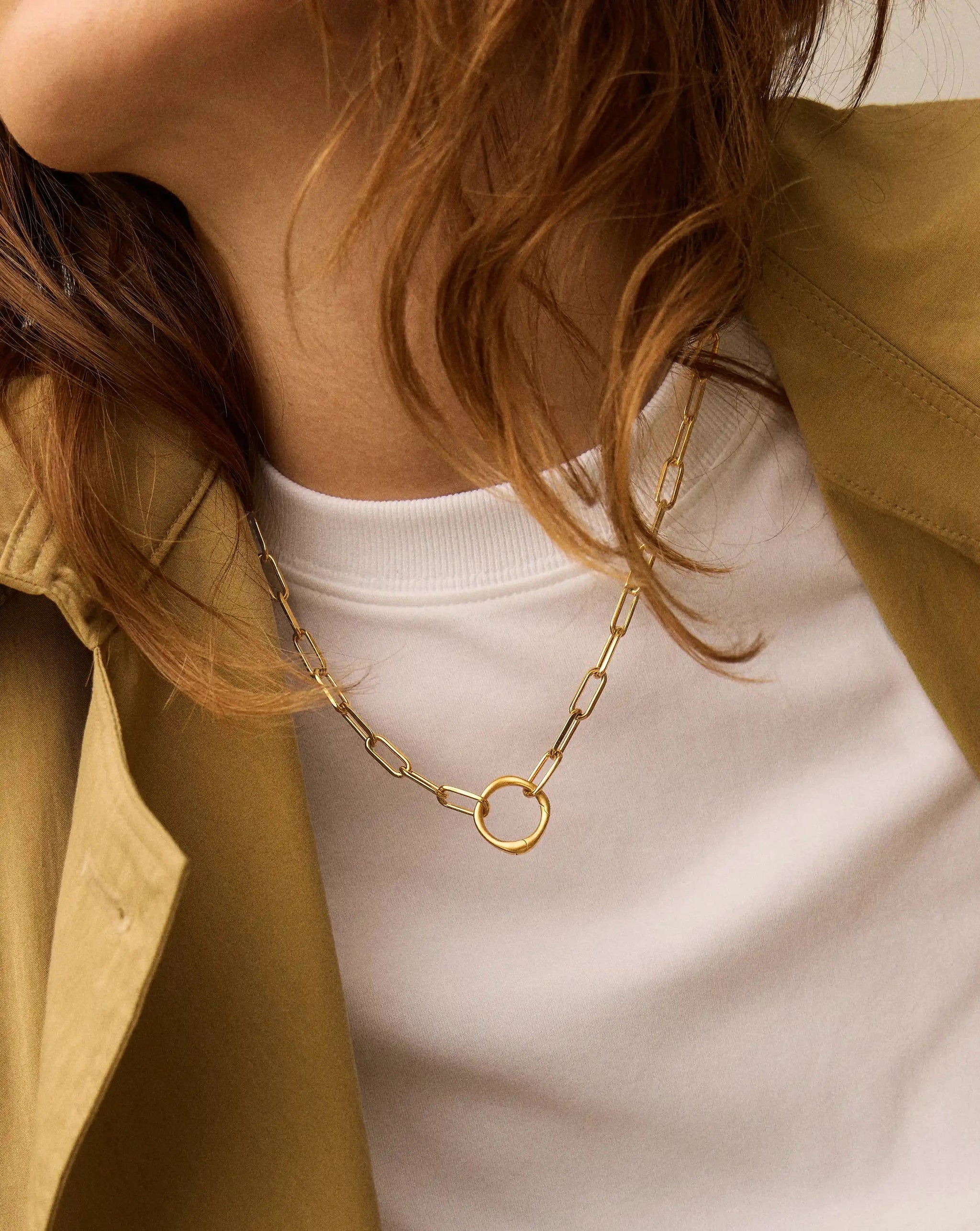 Harris Reed Interlinked Chain Necklace | 18k Gold Plated Necklaces Missoma 