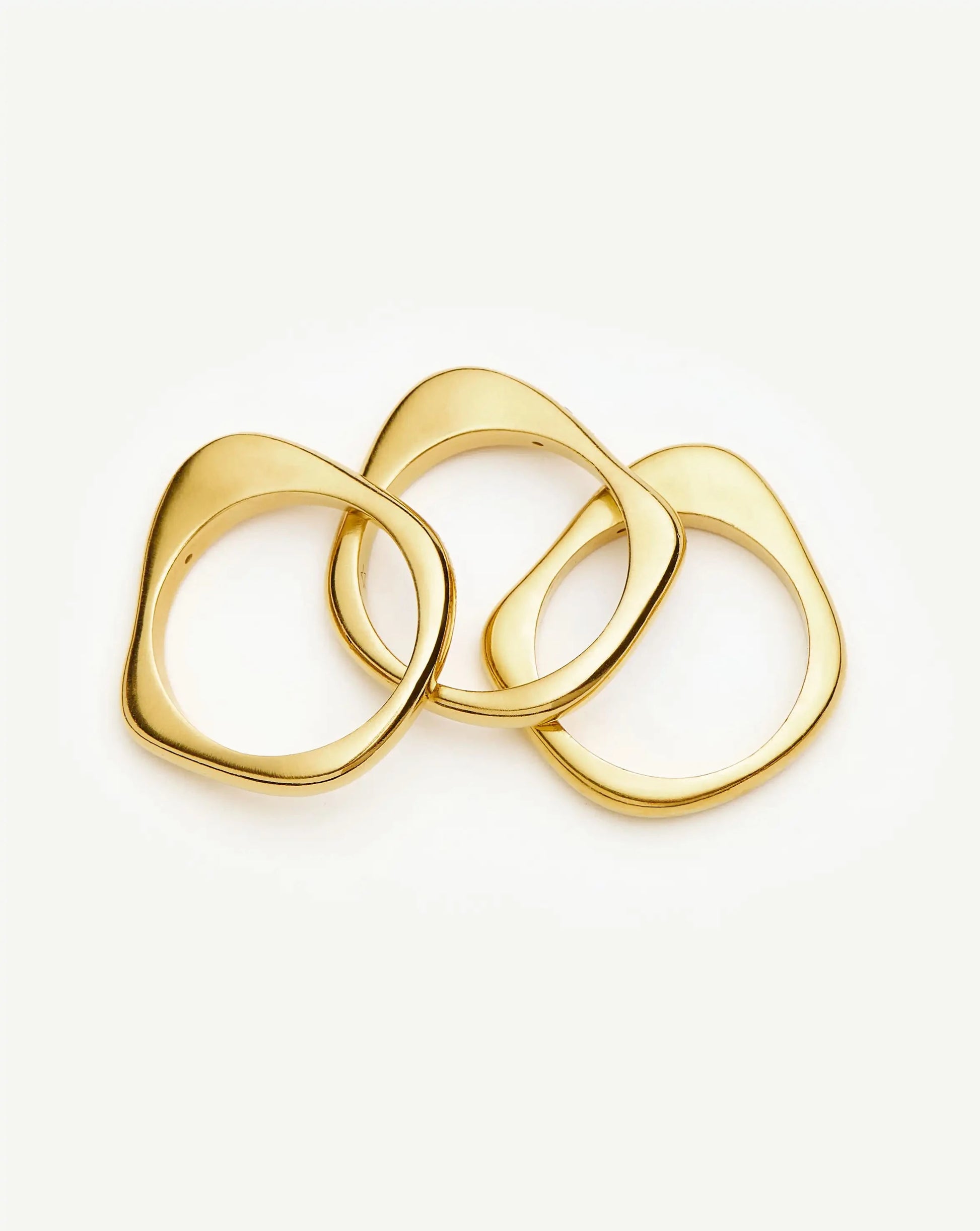 Harris Reed Self-Love Stacking Rings | 18k Gold Plated/Cubic Zirconia Rings Missoma 