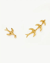 Harris Reed Taking Flight Ear Climbers | 18k Gold Plated/Cubic Zirconia Earrings Missoma 