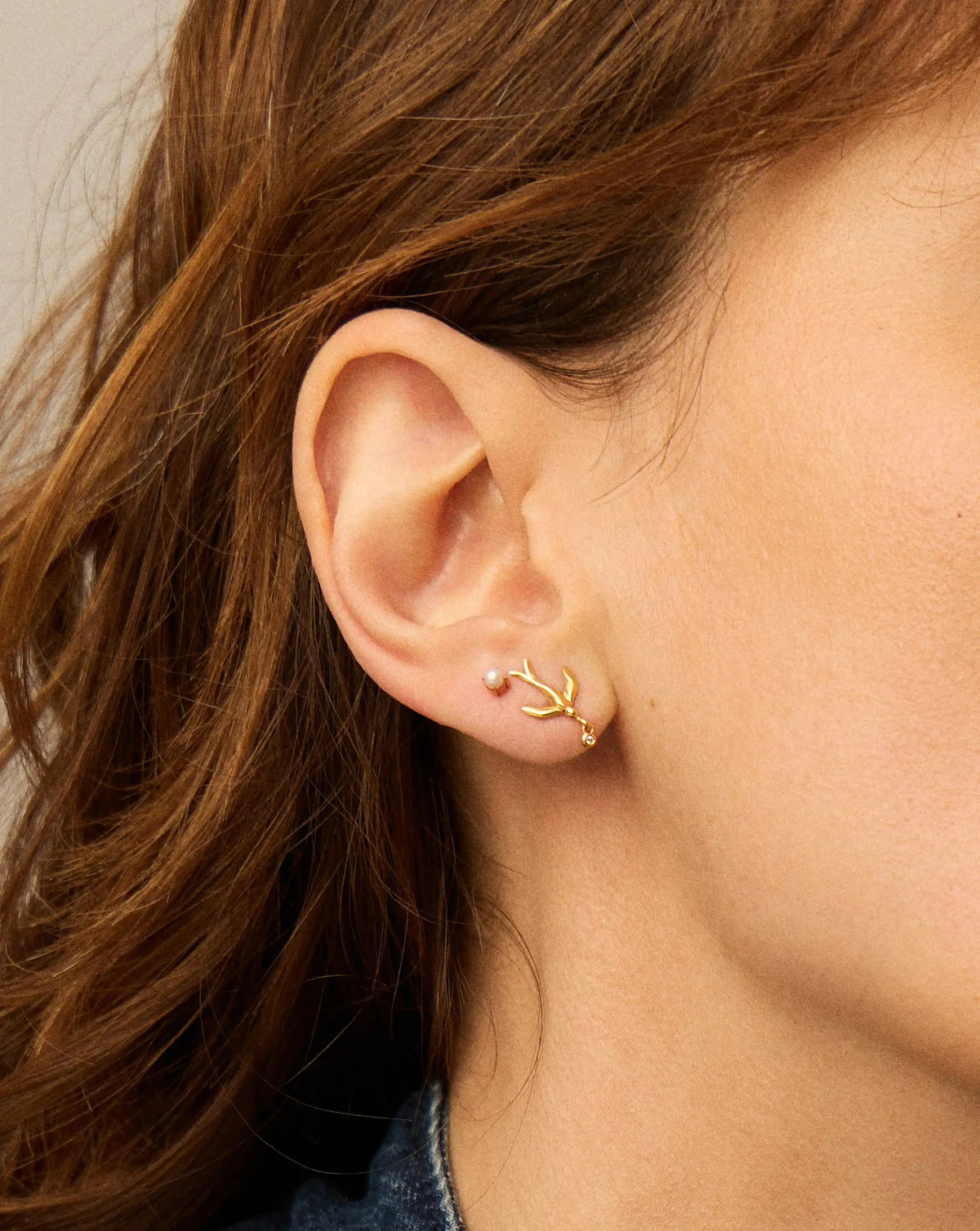 Harris Reed Taking Flight Ear Climbers | 18k Gold Plated/Cubic Zirconia Earrings Missoma 