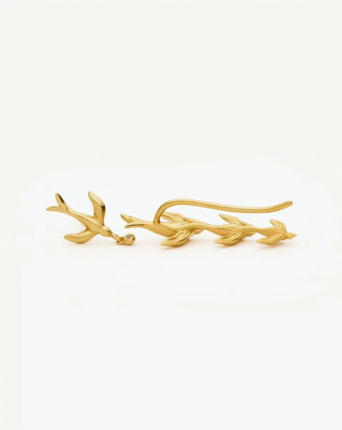 Harris Reed Taking Flight Ear Climbers | 18k Gold Plated/Cubic Zirconia Earrings Missoma 