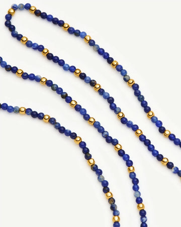 Harris Reed Taking Flight Keepsake Necklace | 18k Gold Plated/Blue Sodalite Necklaces Missoma 