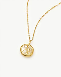 Harris Reed Taking Flight Mini Pendant Necklace | 18k Gold Plated/Crystal Quartz, Cubic Zirconia Necklaces Missoma 
