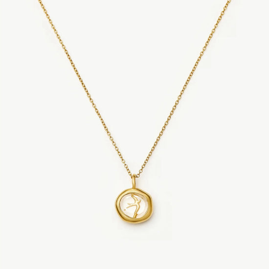 Harris Reed Taking Flight Mini Pendant Necklace | 18k Gold Plated/Crystal Quartz, Cubic Zirconia Necklaces Missoma 
