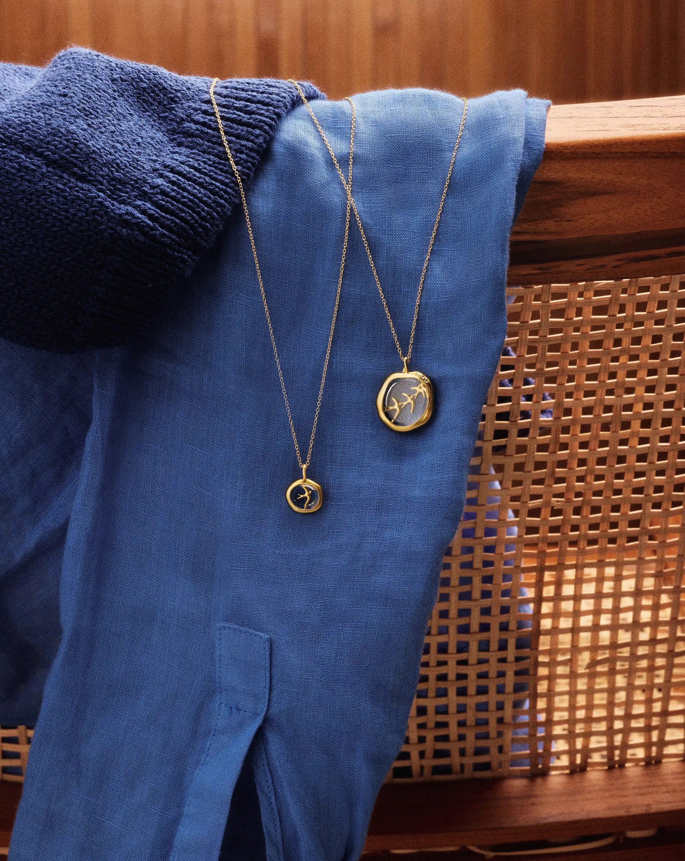 Harris Reed Taking Flight Mini Pendant Necklace | 18k Gold Plated/Crystal Quartz, Cubic Zirconia Necklaces Missoma 