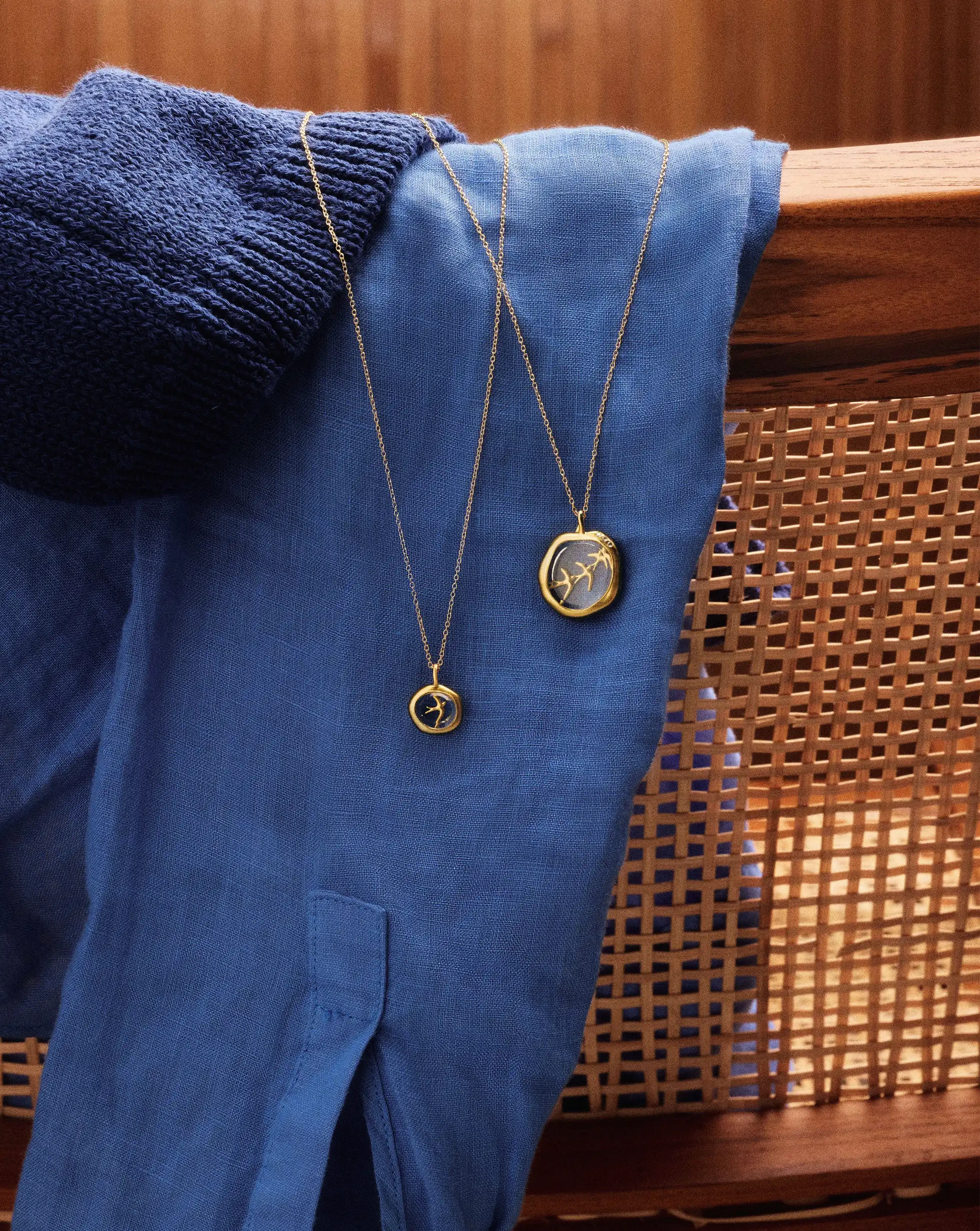 Harris Reed Taking Flight Mini Pendant Necklace | 18k Gold Plated/Crystal Quartz, Cubic Zirconia Necklaces Missoma 