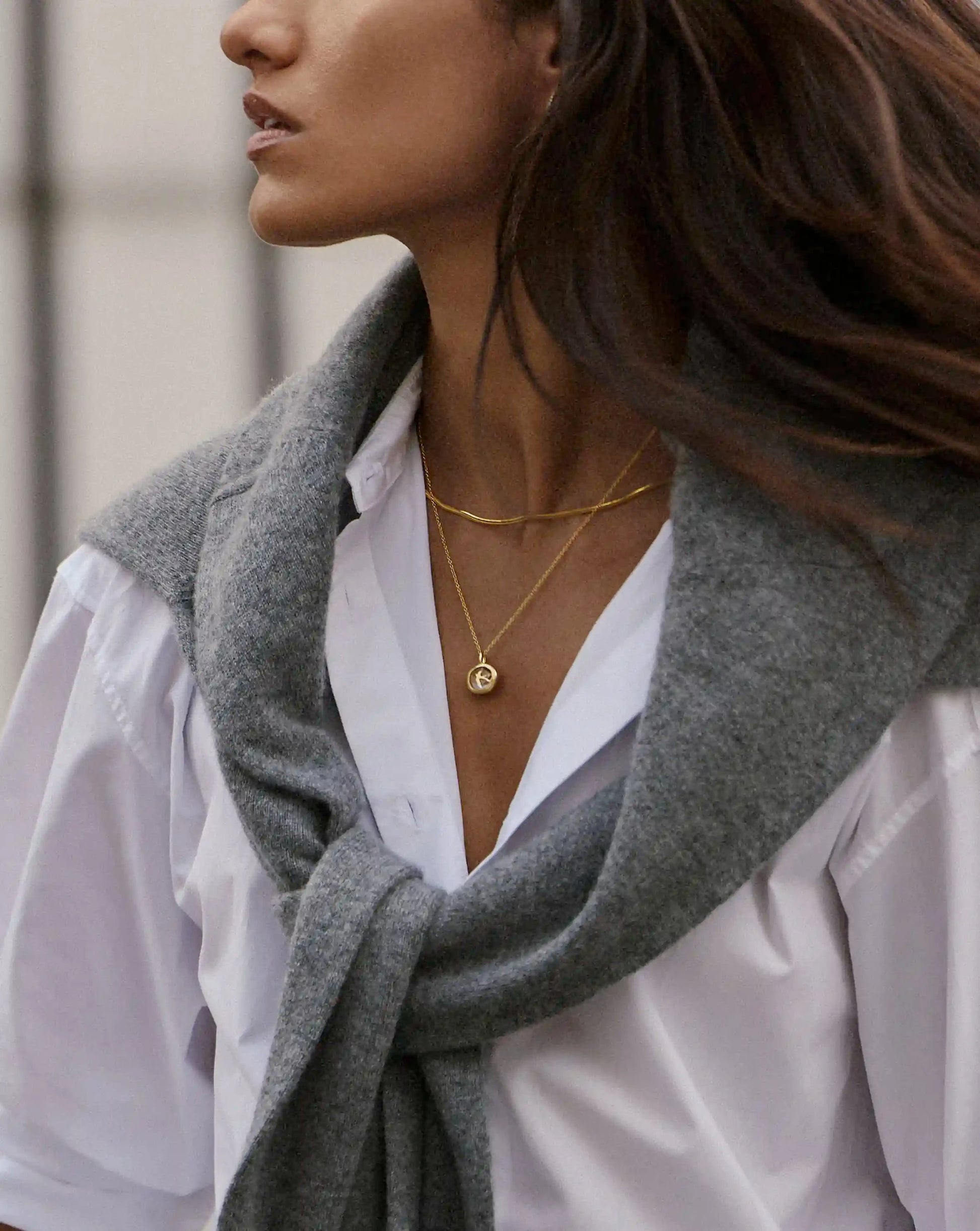 Harris Reed Taking Flight Mini Pendant Necklace | 18k Gold Plated/Crystal Quartz, Cubic Zirconia Necklaces Missoma 