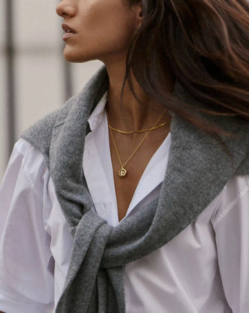 Harris Reed Taking Flight Mini Pendant Necklace | 18k Gold Plated/Crystal Quartz, Cubic Zirconia Necklaces Missoma 
