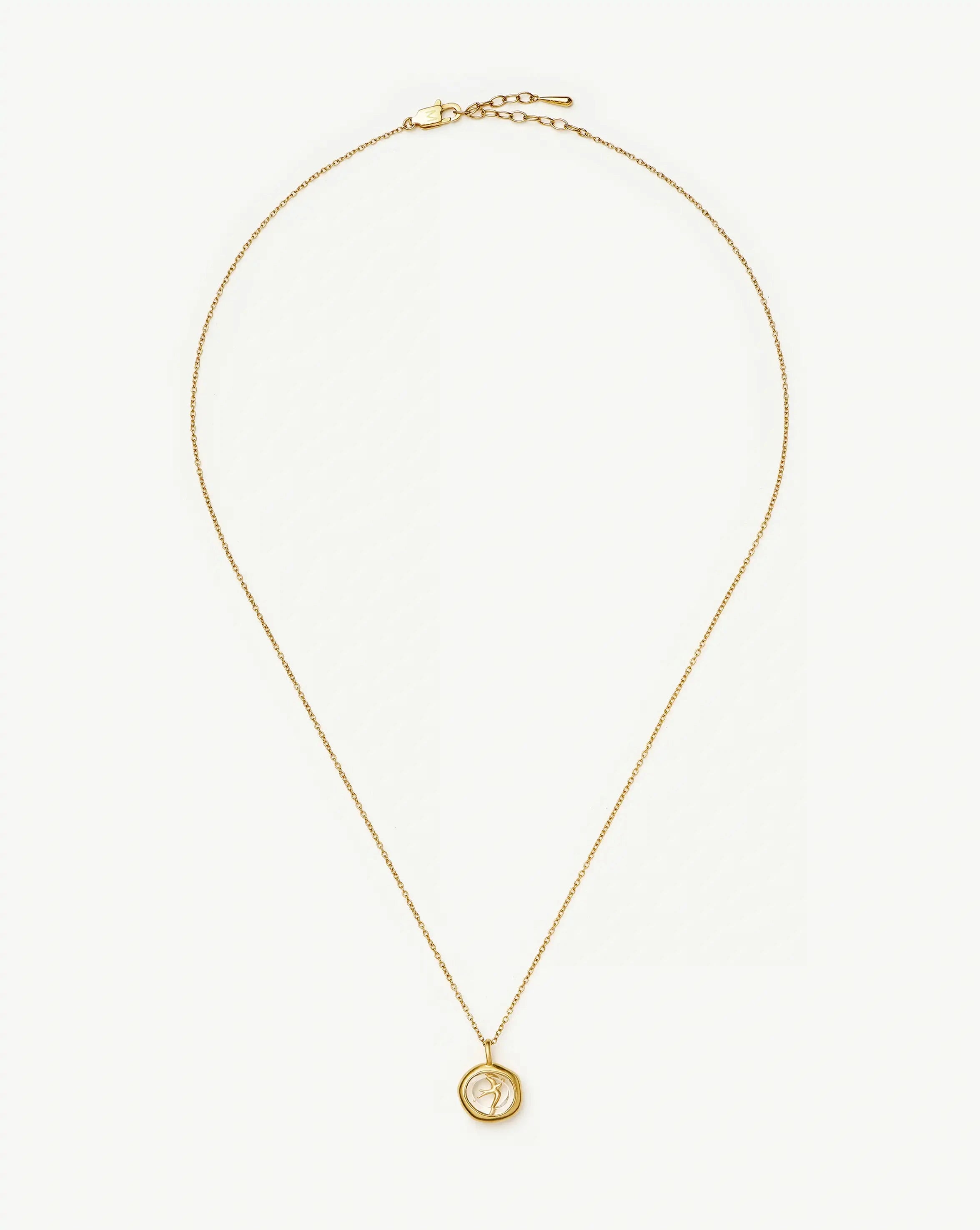 Harris Reed Taking Flight Mini Pendant Necklace | 18k Gold Plated/Crystal Quartz, Cubic Zirconia Necklaces Missoma 