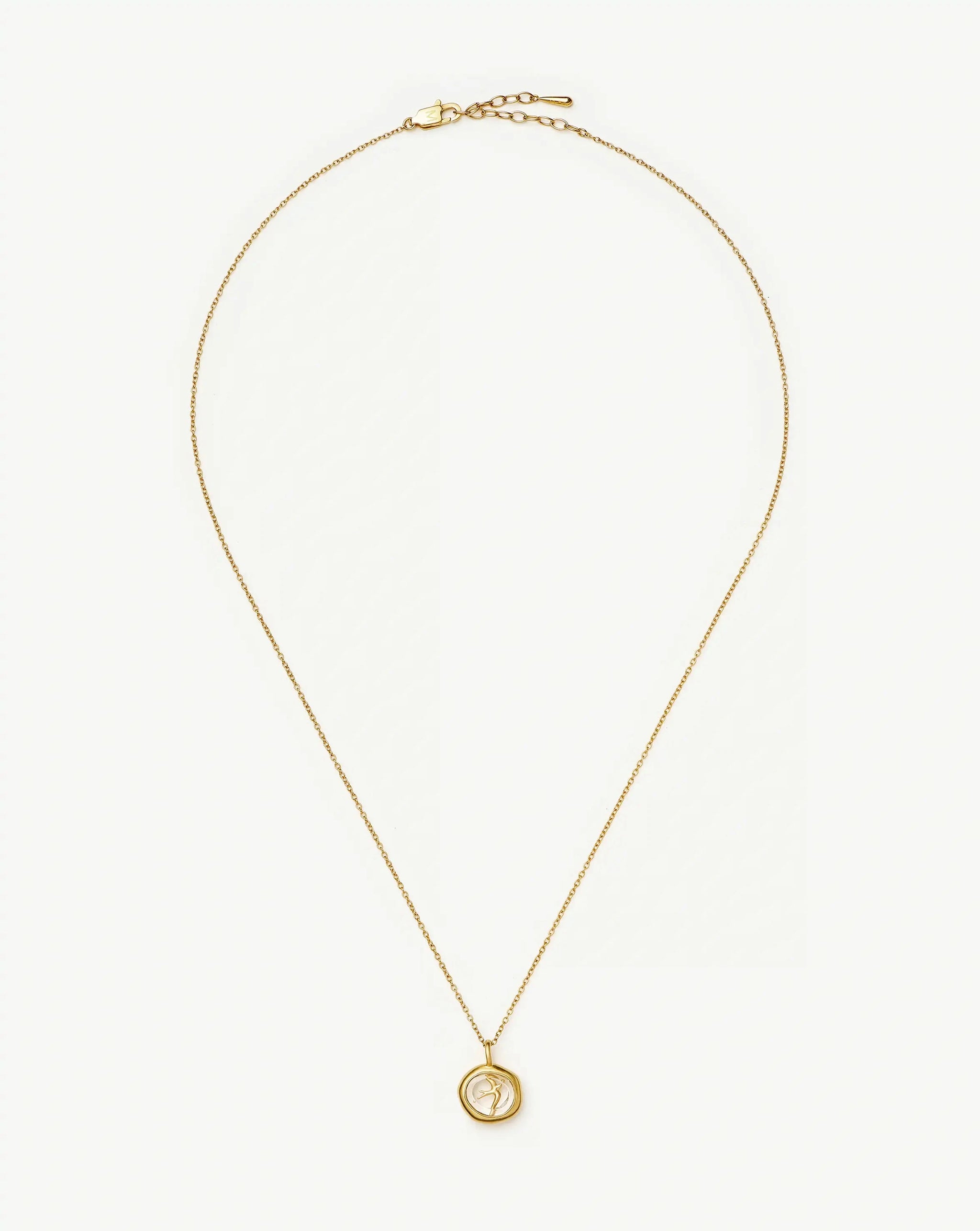 Harris Reed Taking Flight Mini Pendant Necklace | 18k Gold Plated/Crystal Quartz, Cubic Zirconia Necklaces Missoma 