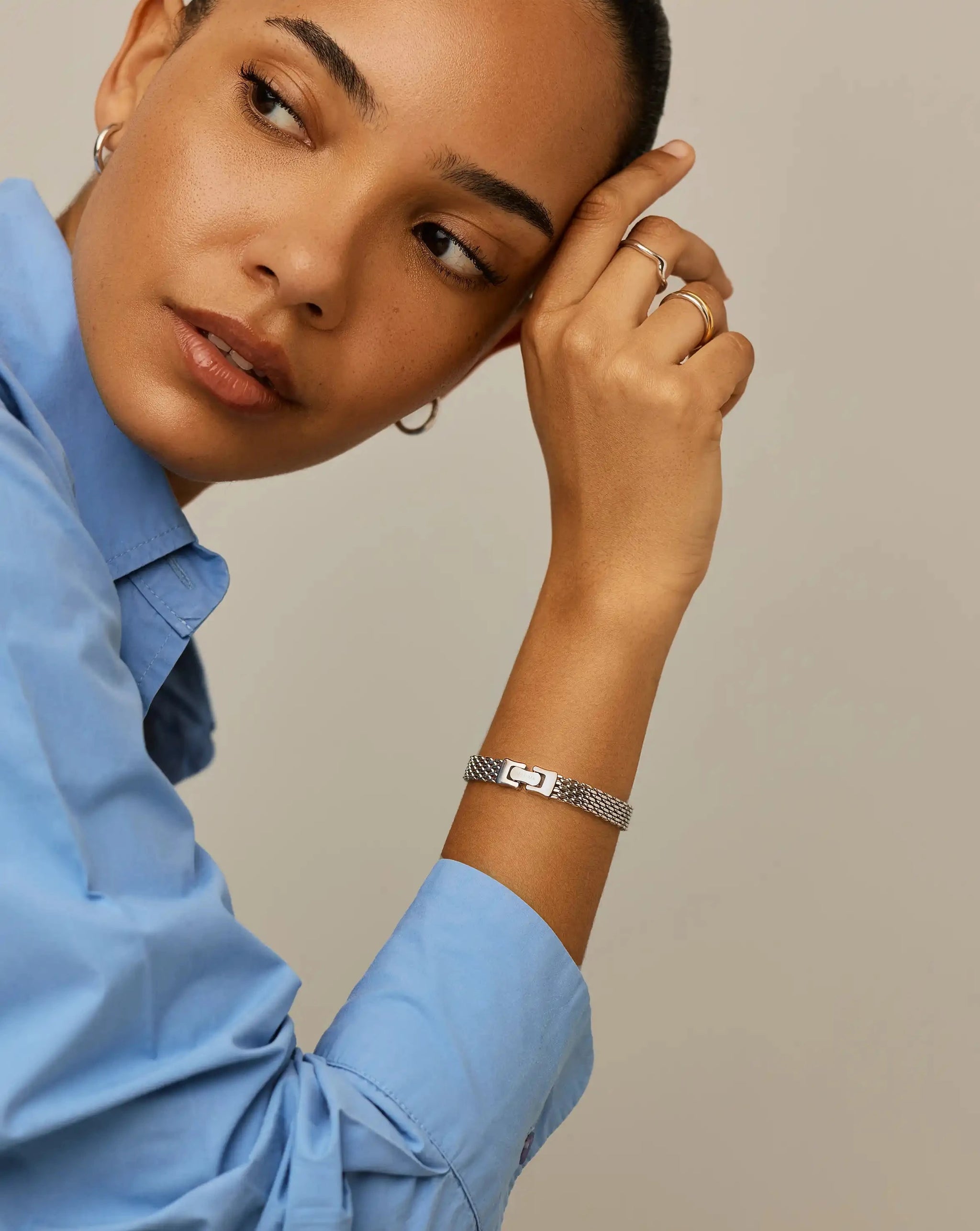 Heirloom Chain Bracelet | Platinum Plated Bracelets Missoma 