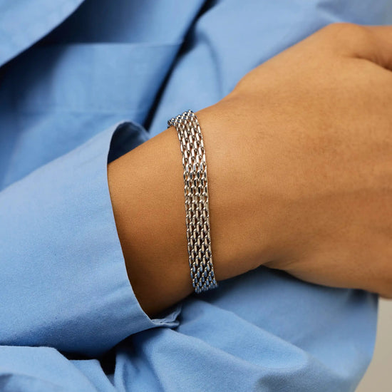 Heirloom Chain Bracelet | Platinum Plated Bracelets Missoma 