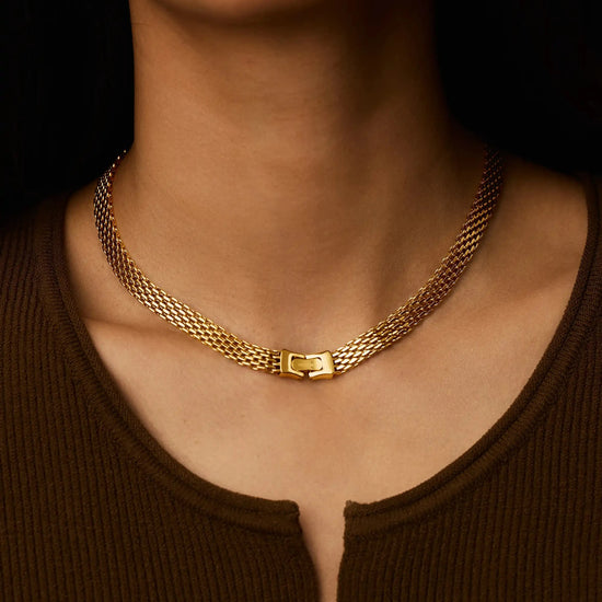 Heirloom Chain Choker Necklace | 18k Gold Plated Necklaces Missoma 