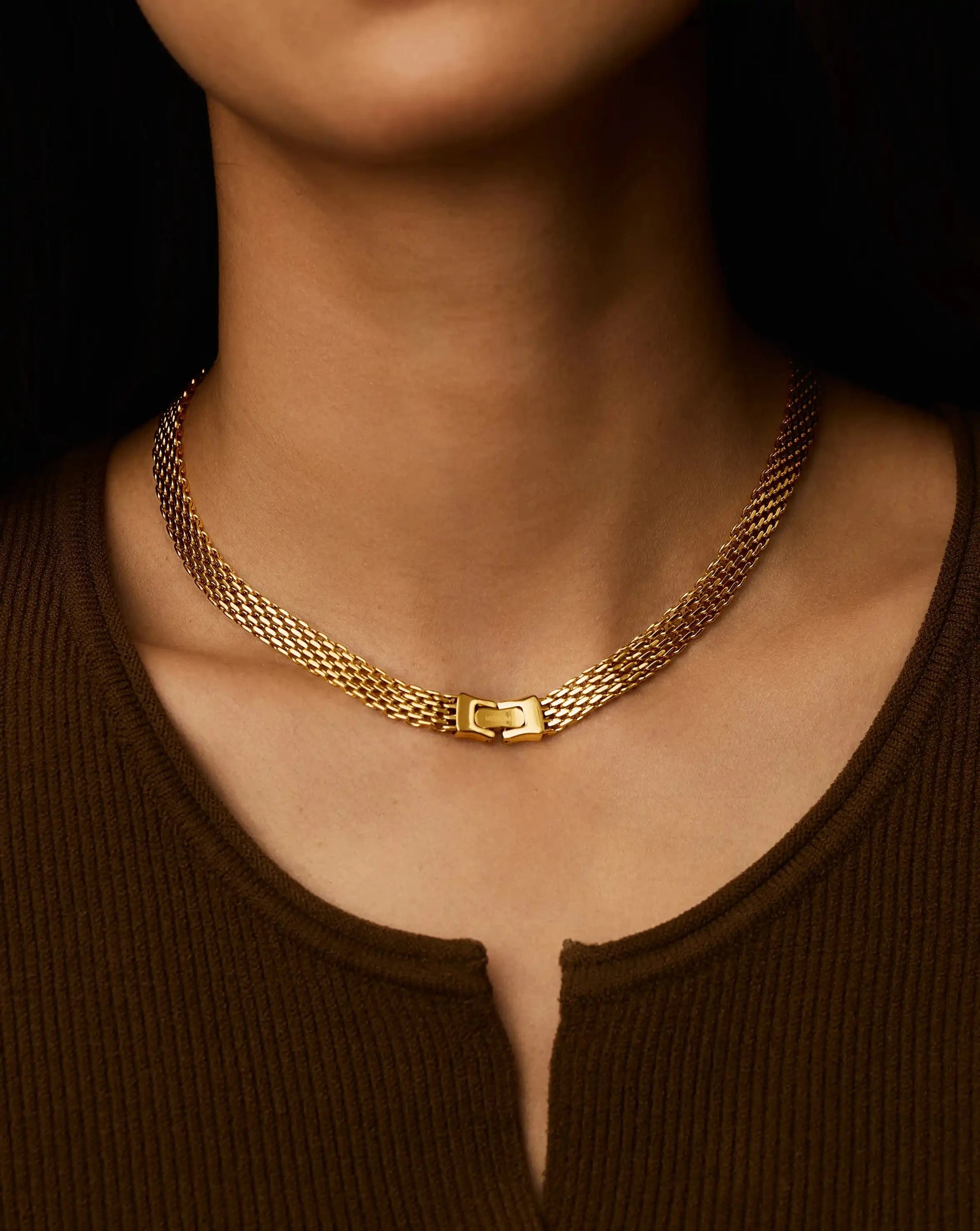 Heirloom Chain Choker Necklace | 18k Gold Plated Necklaces Missoma 