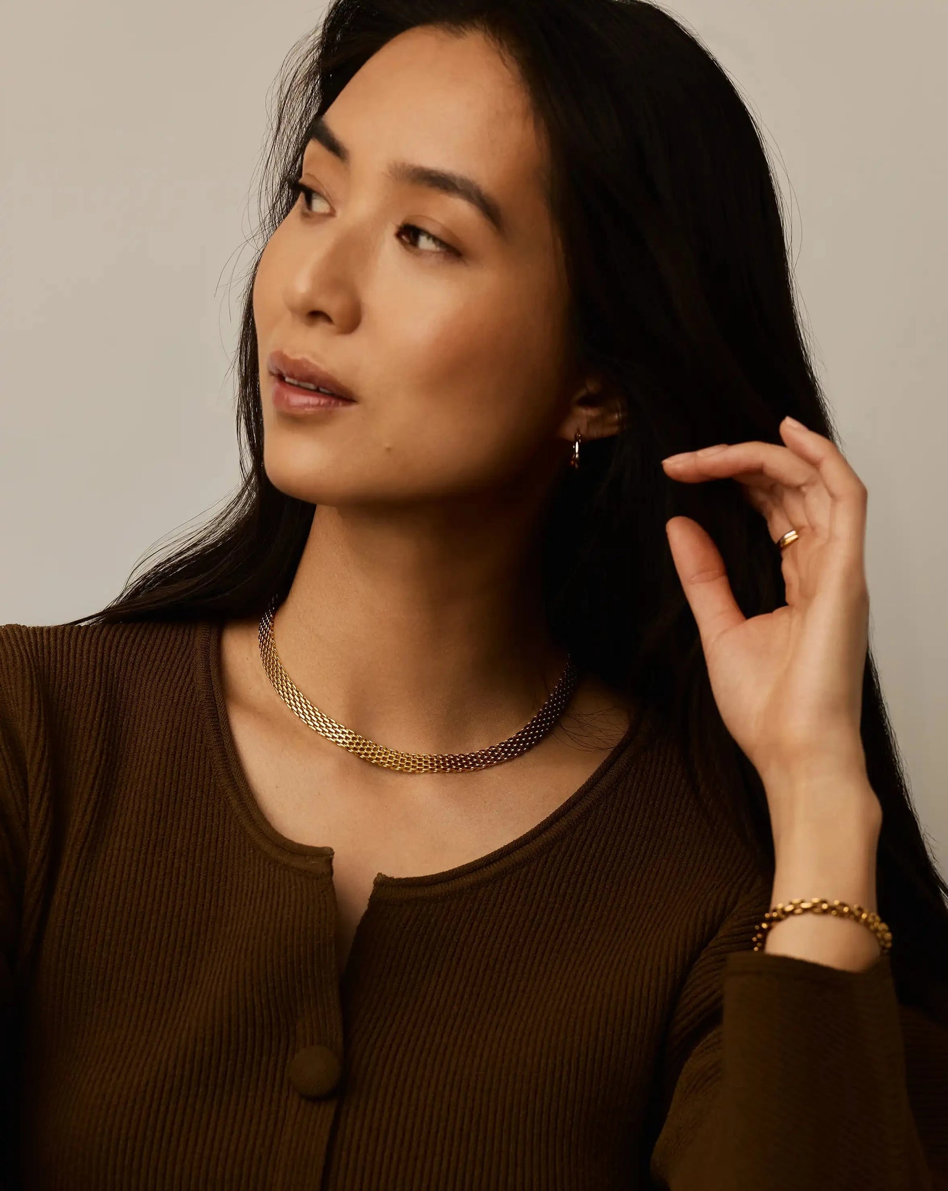 Heirloom Chain Choker Necklace | 18k Gold Plated Necklaces Missoma 