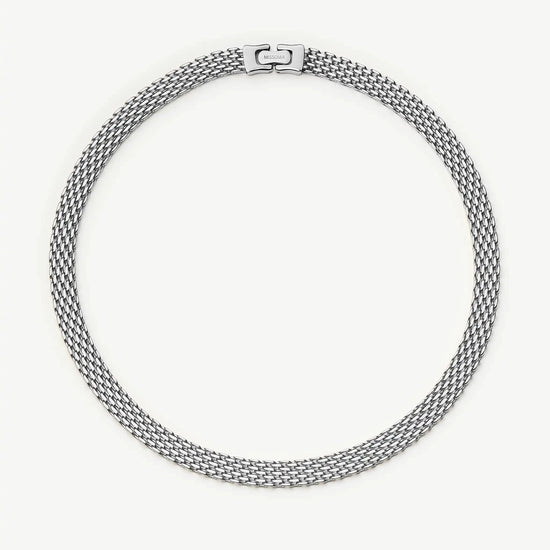 Heirloom Chain Choker Necklace | Platinum Plated Necklaces Missoma 
