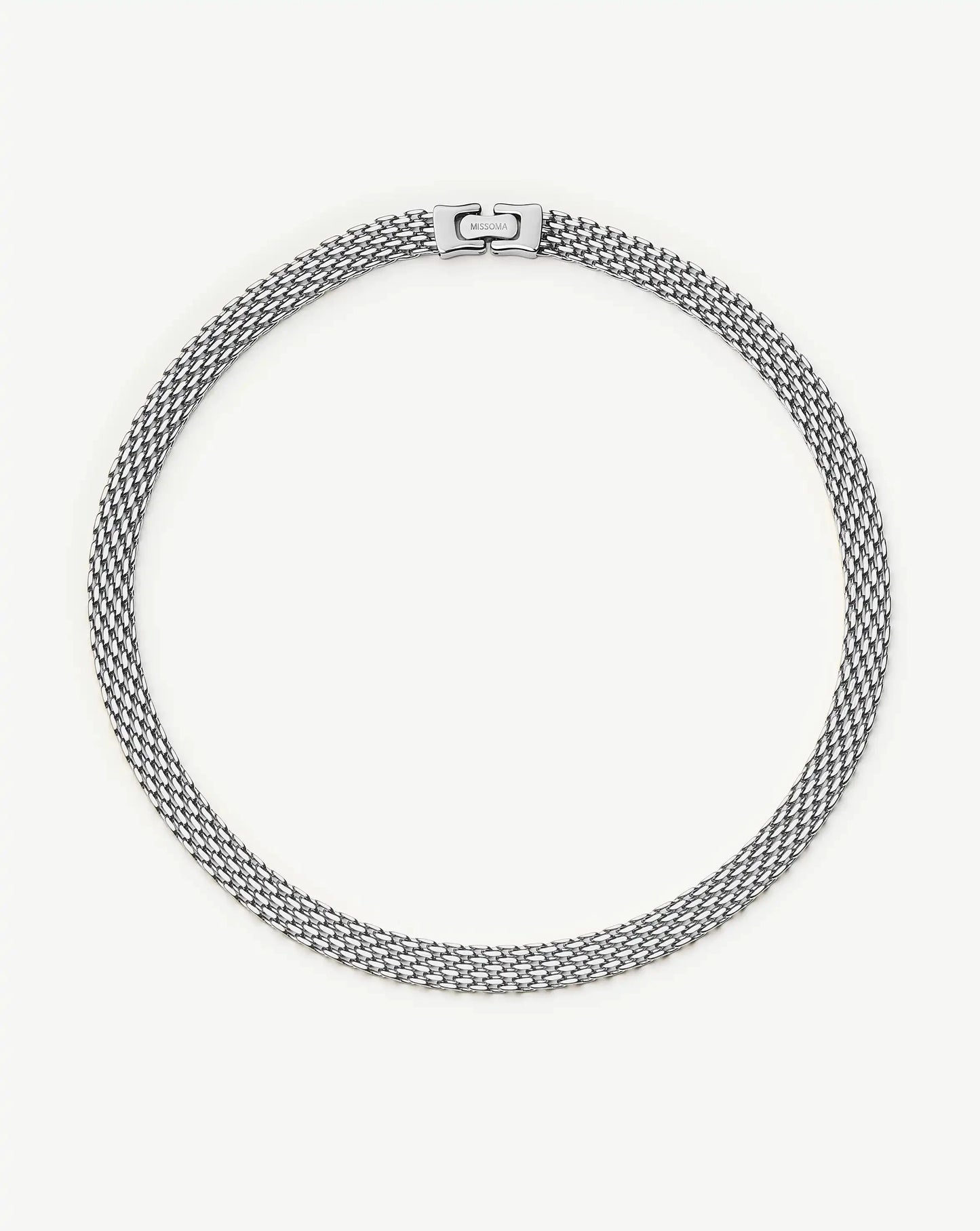 Heirloom Chain Choker Necklace | Platinum Plated Necklaces Missoma 