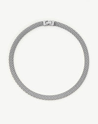 Heirloom Chain Choker Necklace | Platinum Plated Necklaces Missoma 