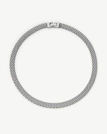 Heirloom Chain Choker Necklace | Platinum Plated Necklaces Missoma 