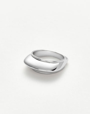 Hera Dome Stacking Ring | Sterling Silver Rings Missoma 