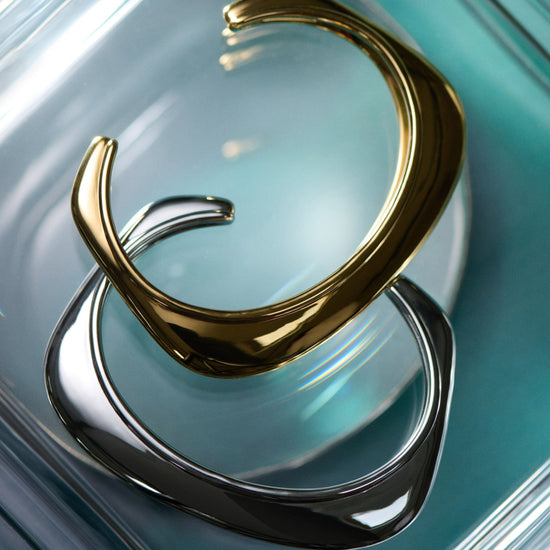 Hera Dome Statement Cuff Bracelet | 18k Gold Plated Bracelets Missoma 