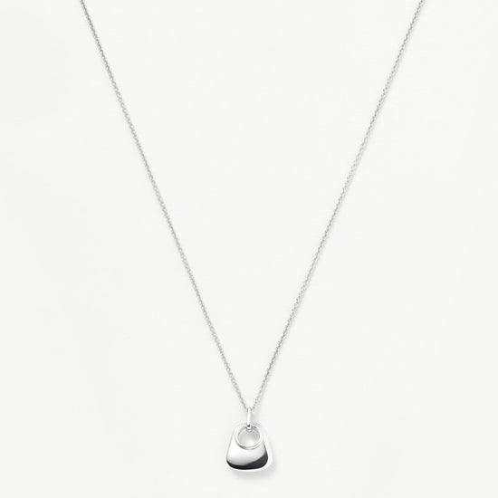 Hera Ridge Mini Pendant Necklace | Silver Plated Necklaces Missoma 
