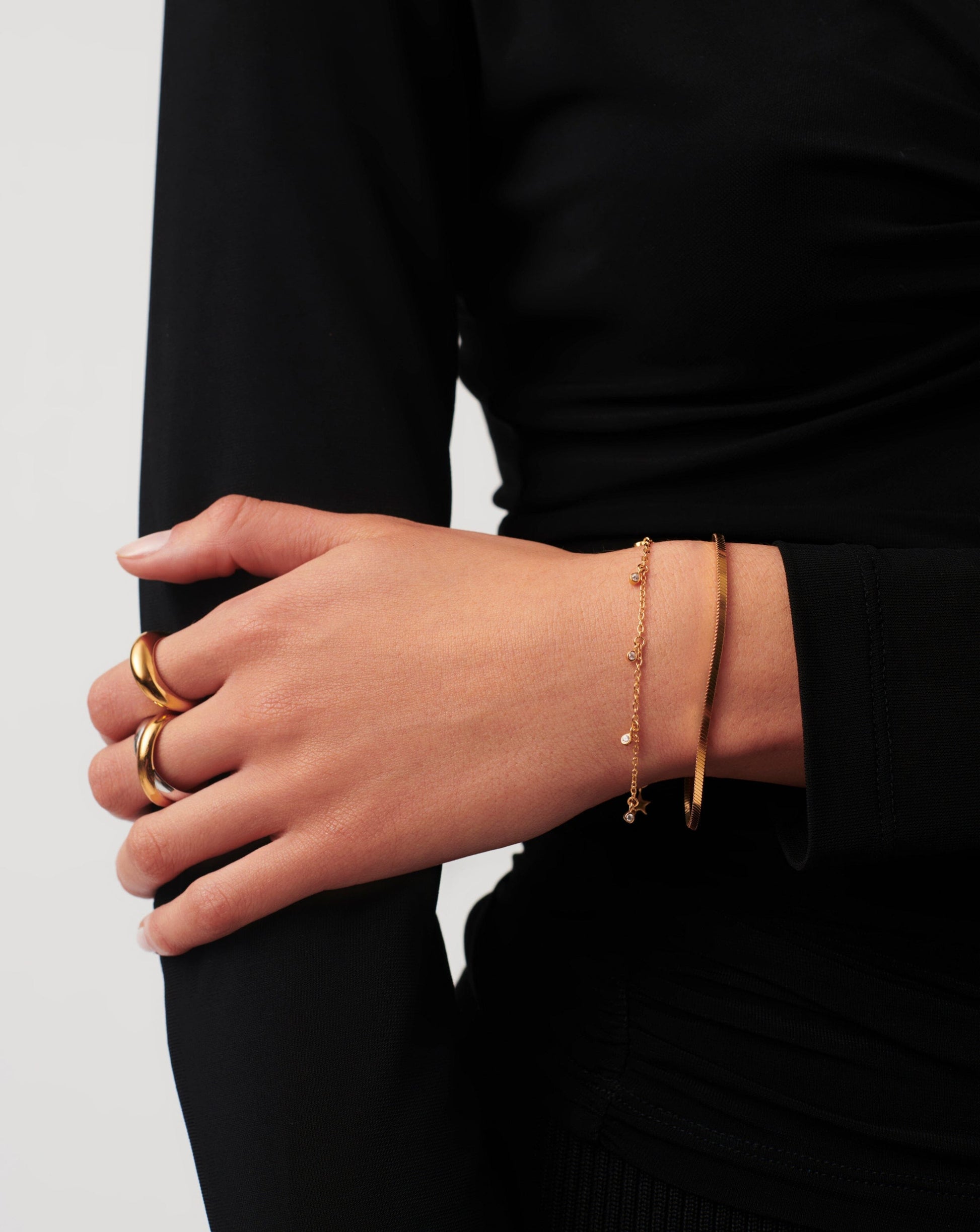 Interstellar Chain Bracelet Set Layering Sets Missoma 