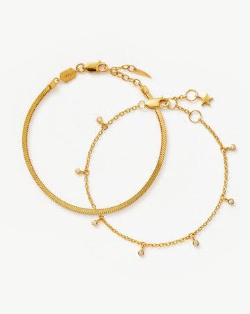 Interstellar Chain Bracelet Set Layering Sets Missoma 