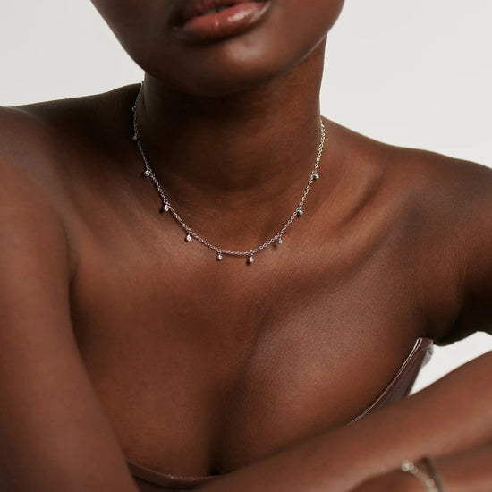 Interstellar Drop Choker Necklaces Missoma 