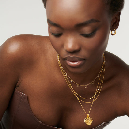 Interstellar Drop Choker Necklaces Missoma 