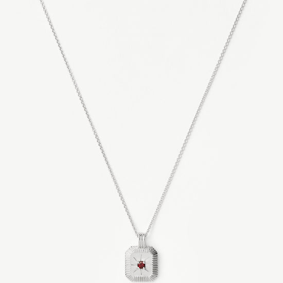 January Birthstone Pendant Necklace | Garnet/January Necklaces Missoma 