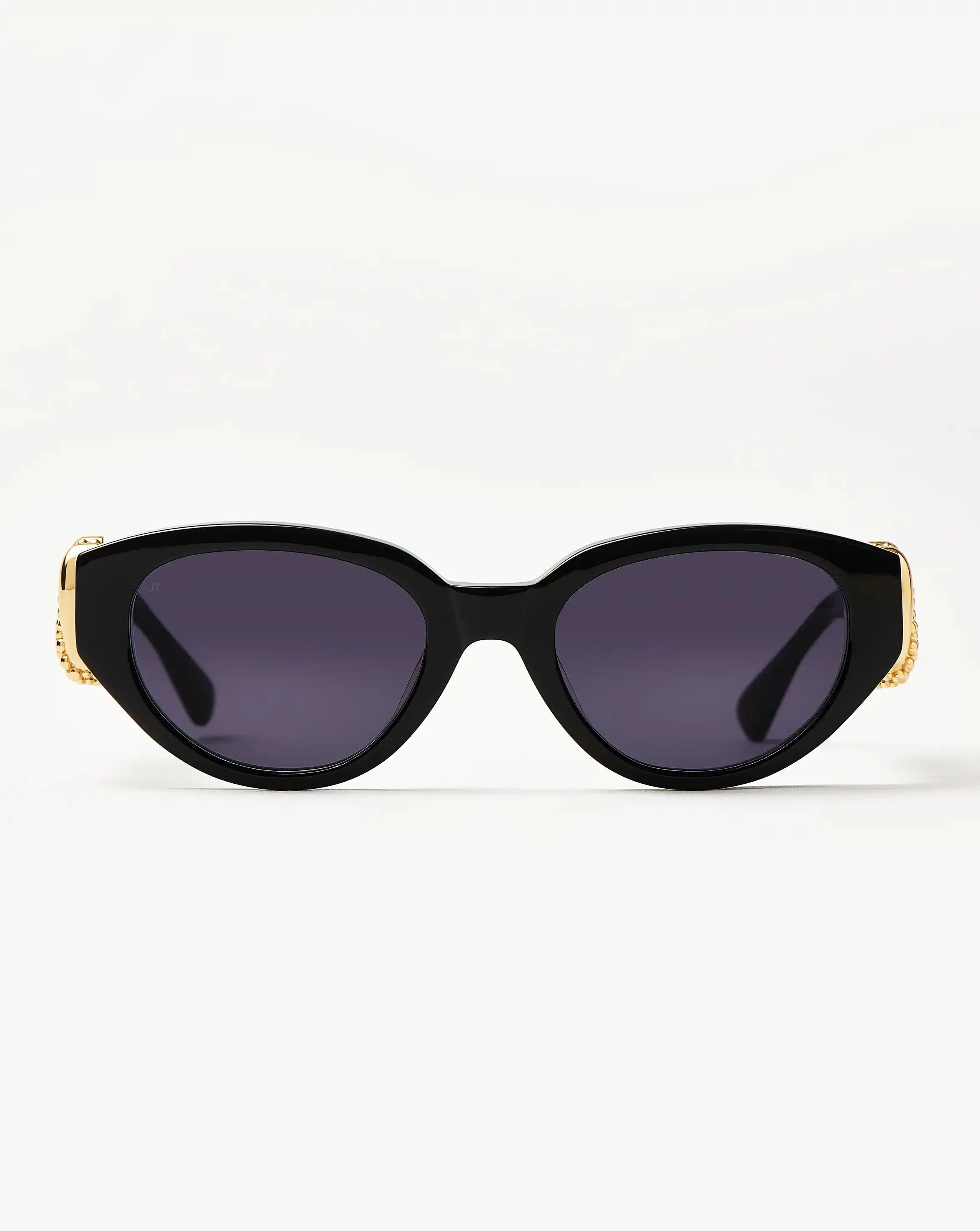 Jimmy Fairly Melissa Cat-Eye Sunglasses | 18k Gold Plated/Black Sunglasses Missoma 