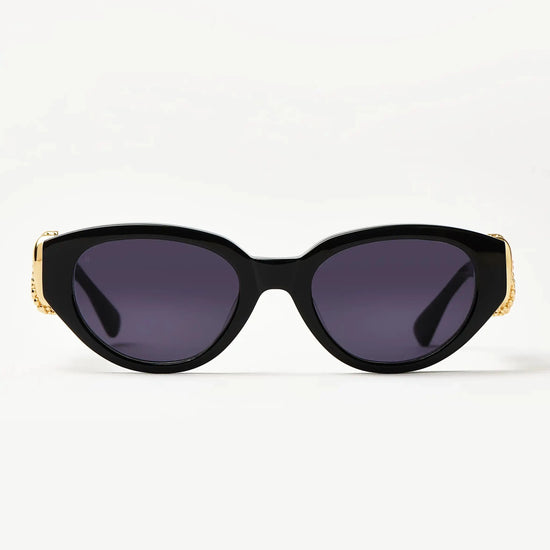 Jimmy Fairly Melissa Cat-Eye Sunglasses | 18k Gold Plated/Black Sunglasses Missoma 