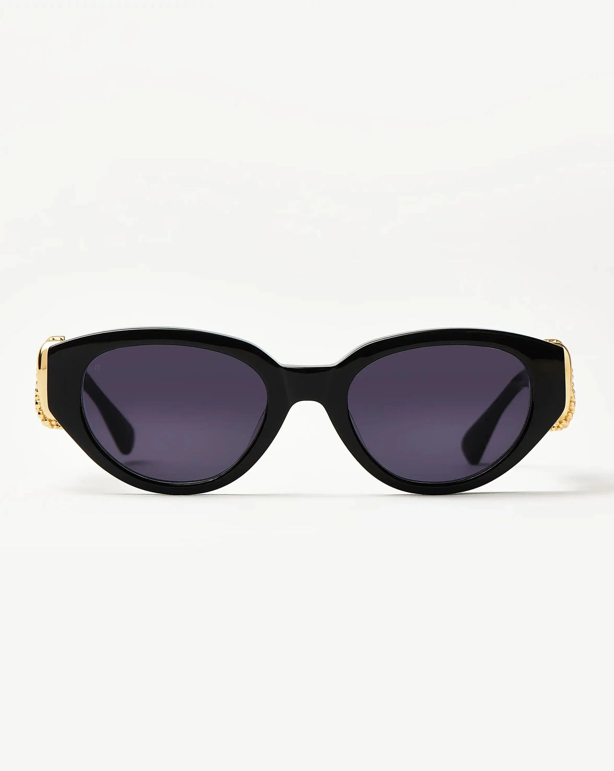 Jimmy Fairly Melissa Cat-Eye Sunglasses | 18k Gold Plated/Black Sunglasses Missoma 