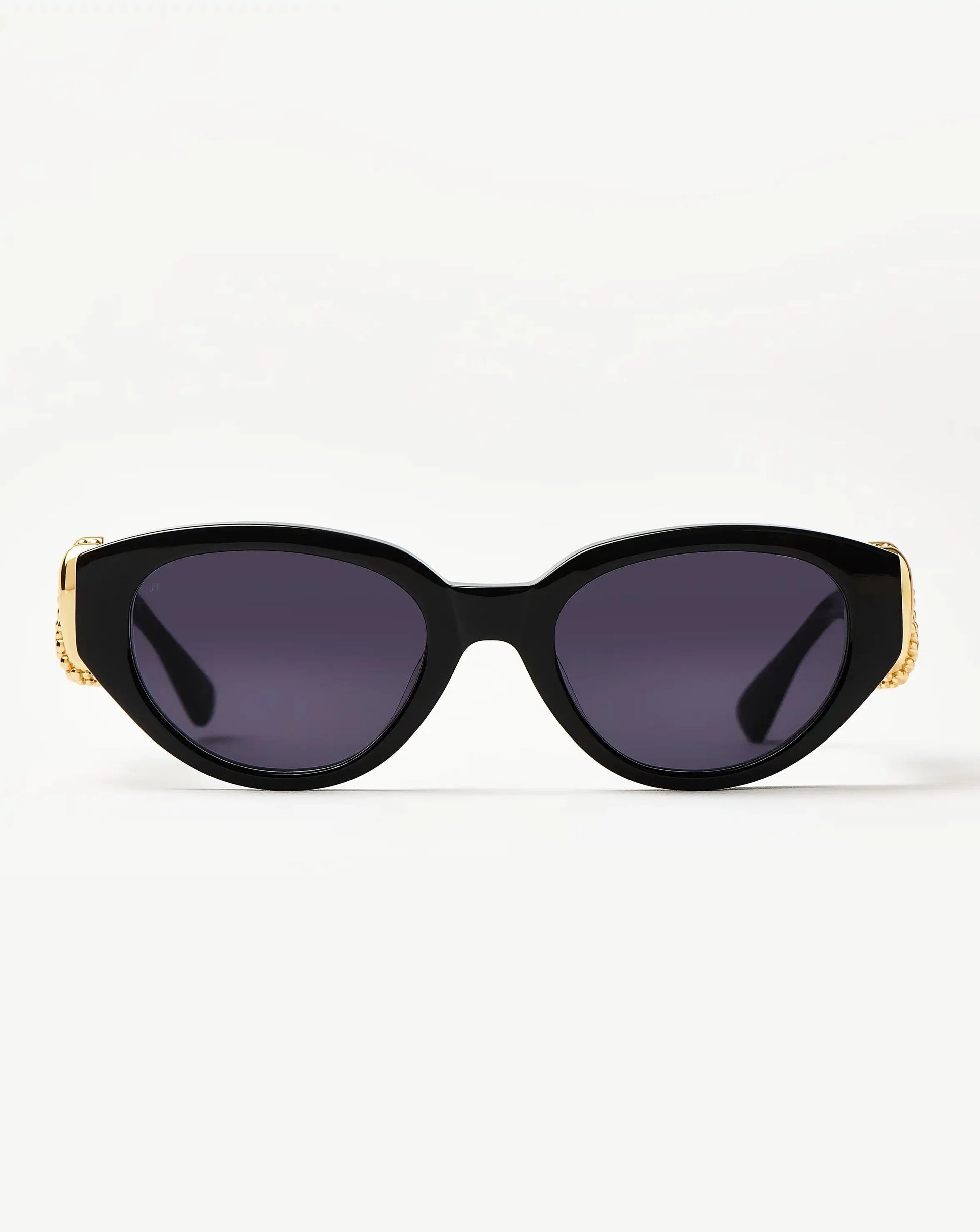 Jimmy Fairly Melissa Cat-Eye Sunglasses | 18k Gold Plated/Black Sunglasses Missoma 