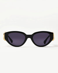 Jimmy Fairly Melissa Cat-Eye Sunglasses | 18k Gold Plated/Black Sunglasses Missoma 