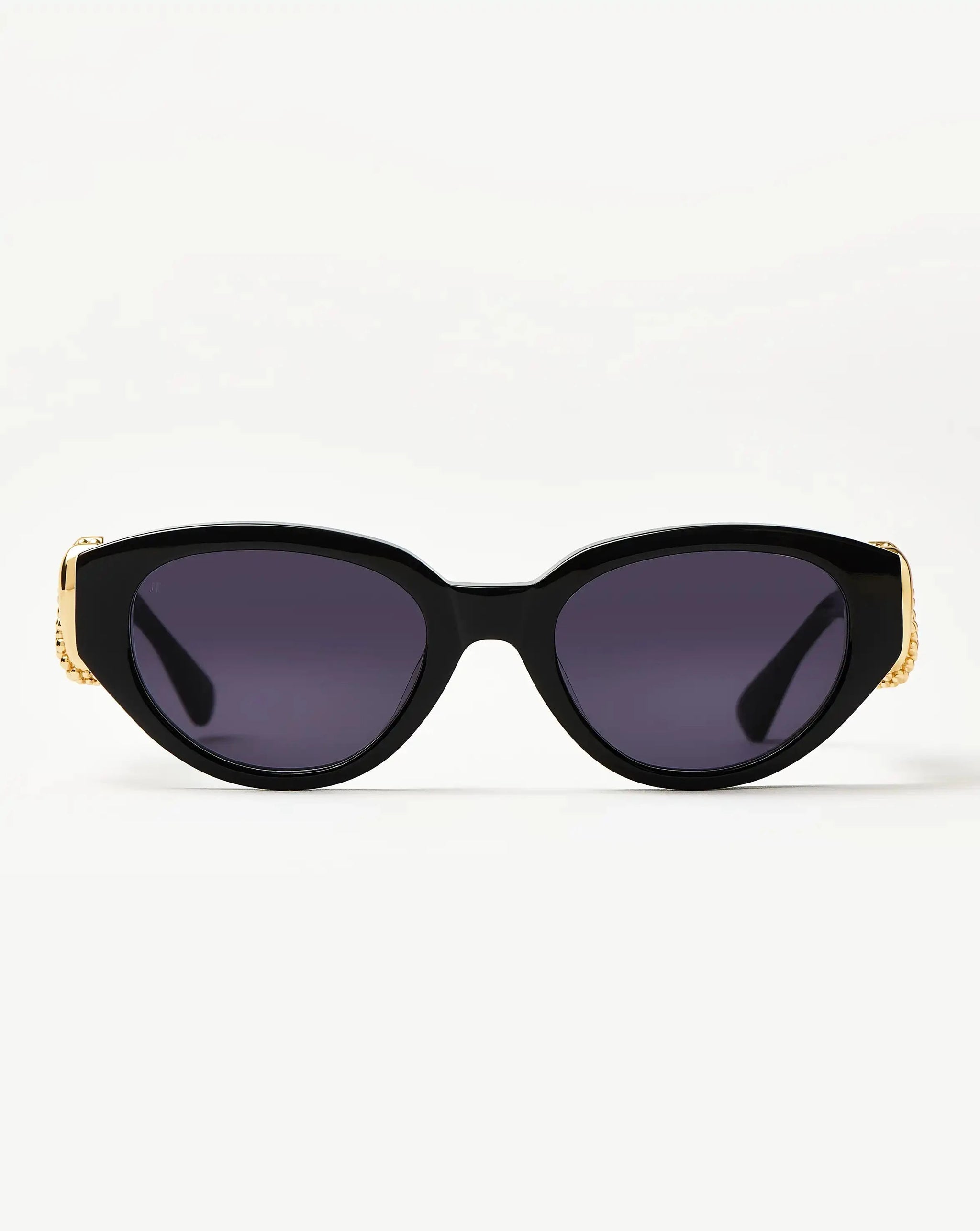 Jimmy Fairly Melissa Cat-Eye Sunglasses | 18k Gold Plated/Black Sunglasses Missoma 