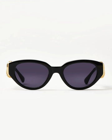 Jimmy Fairly Melissa Cat-Eye Sunglasses | 18k Gold Plated/Black Sunglasses Missoma 