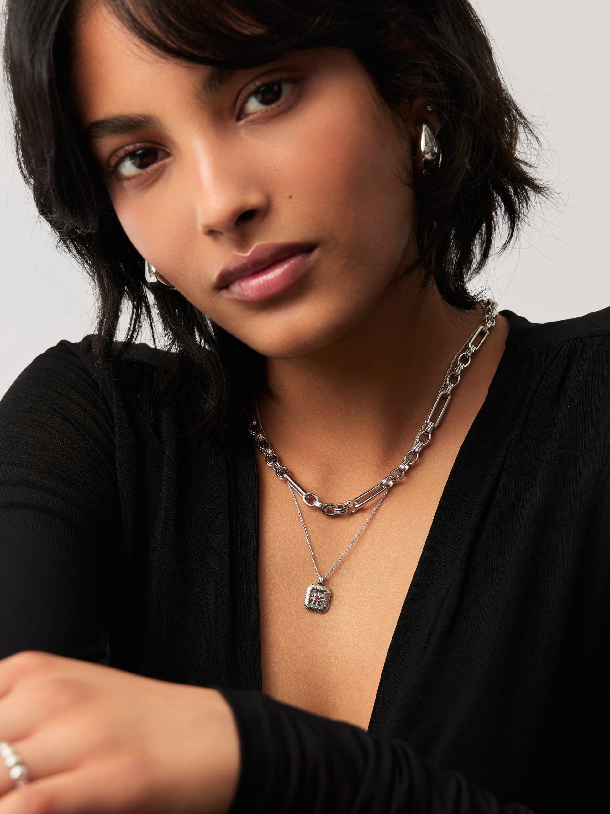 July Birthstone Pendant Necklace | Ruby/July Necklaces Missoma 