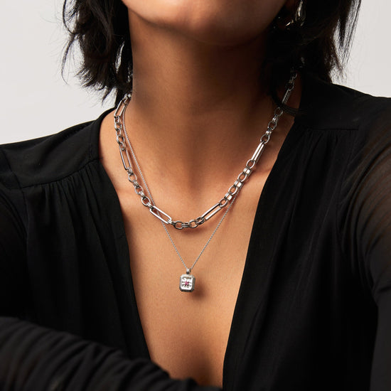 July Birthstone Pendant Necklace | Ruby/July Necklaces Missoma 