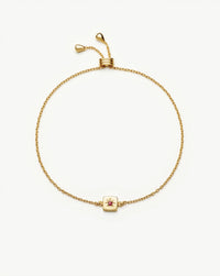 July Birthstone Slider Bracelet | 18k Gold Plated/Ruby Bracelets Missoma 