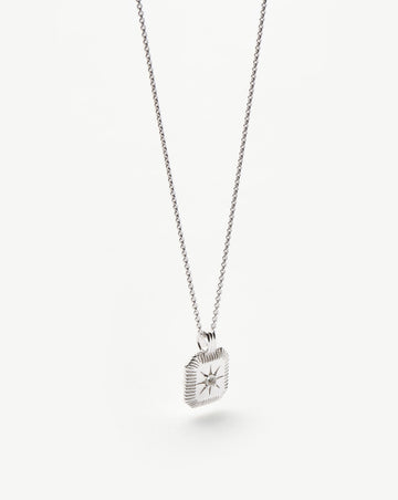 June Birthstone Pendant Necklace | Rainbow Moonstone/June Necklaces Missoma 