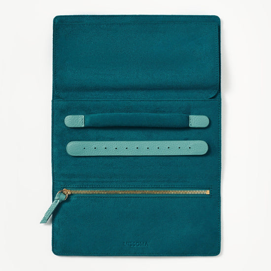 Leather Jewelry Roll | Lapis Blue Accessories Missoma 