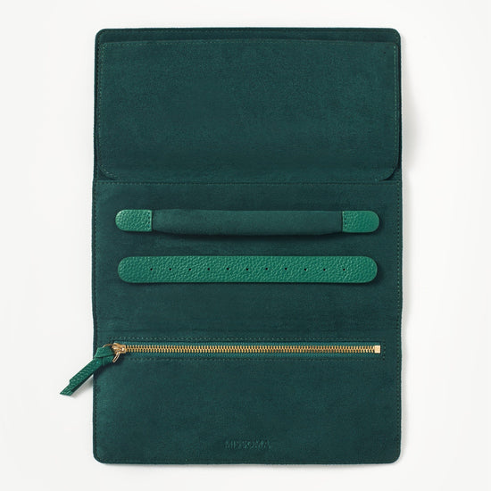 Leather Jewelry Roll | Malachite Green Accessories Missoma 