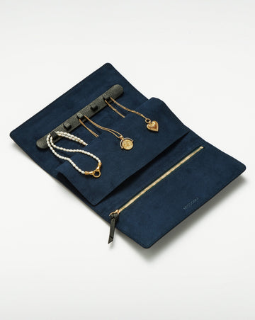 Leather Jewelry Roll | Onyx Black Accessories Missoma 