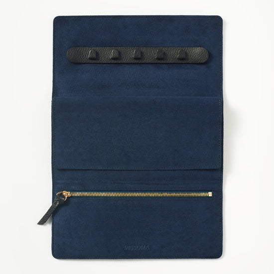 Leather Jewelry Roll | Onyx Black Accessories Missoma 