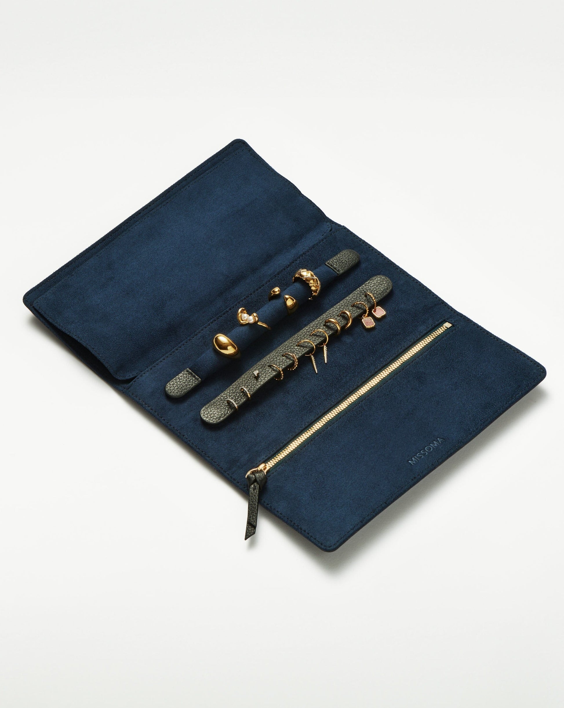 Leather Jewelry Roll | Onyx Black Accessories Missoma 