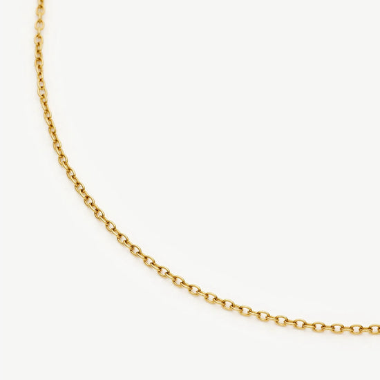 Long Trace Chain Necklace | 18k Gold Plated Necklaces Missoma 