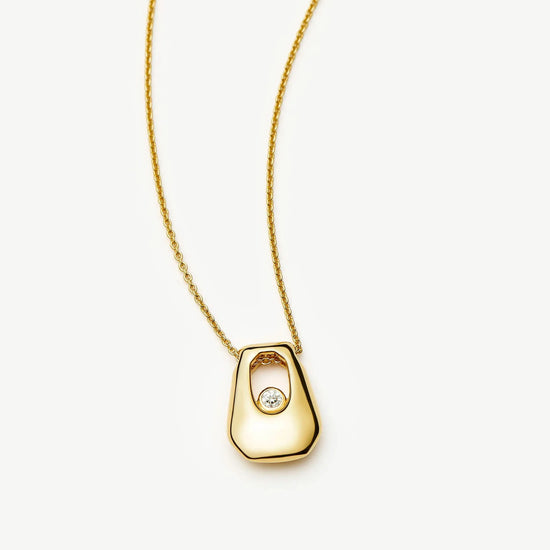 Lucy Williams Arco Pendant Necklace | 18k Gold Vermeil Necklaces Missoma 